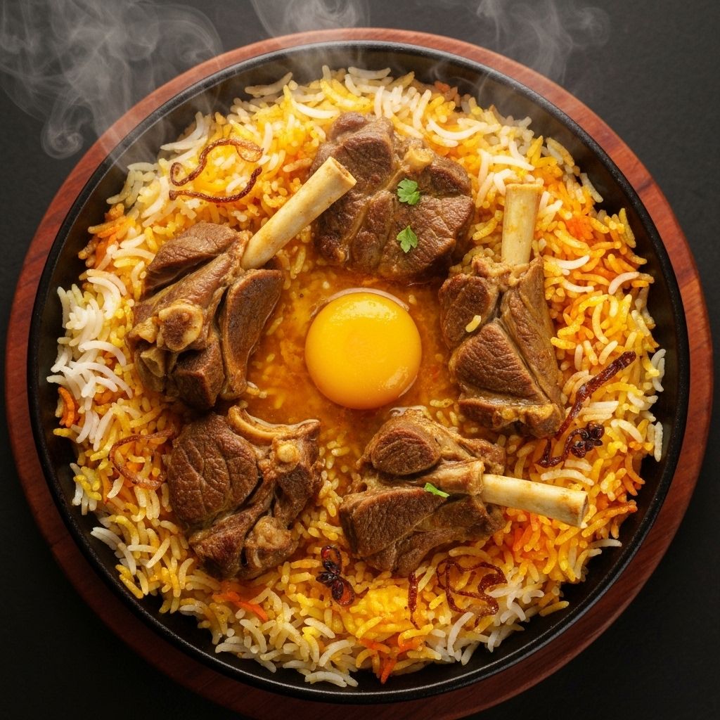 Mutton Dum Biryani